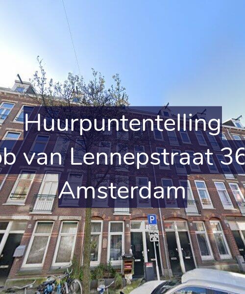 Foto gevel Huurpuntentelling voor Jacob van Lennepstraat 367-3, Amsterdam