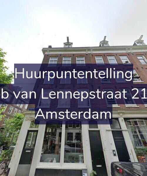 Foto gevel Huurpuntentelling voor Jacob van Lennepstraat 21-1A, Amsterdam