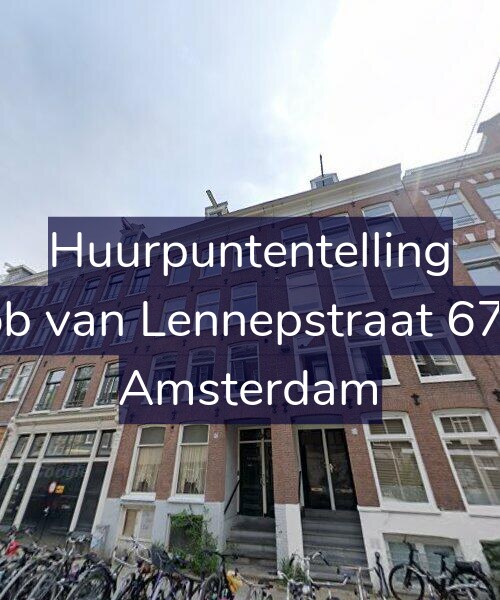 Foto gevel Huurpuntentelling voor Jacob van Lennepstraat 67-2V, Amsterdam
