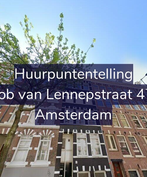 Foto gevel Huurpuntentelling voor Jacob van Lennepstraat 47-2, Amsterdam