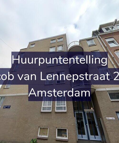 Foto gevel Huurpuntentelling voor Jacob van Lennepstraat 223, Amsterdam