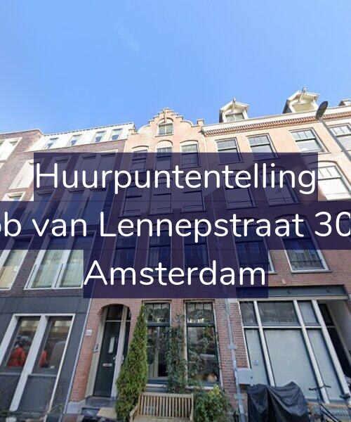 Foto gevel Huurpuntentelling voor Jacob van Lennepstraat 308-C, Amsterdam