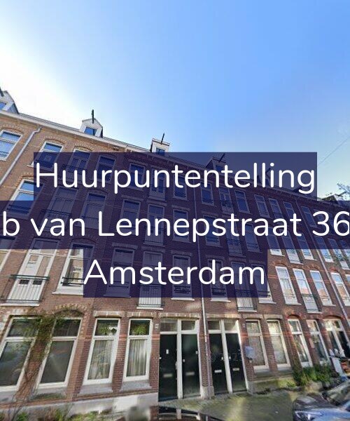 Foto gevel Huurpuntentelling voor Jacob van Lennepstraat 363-H, Amsterdam