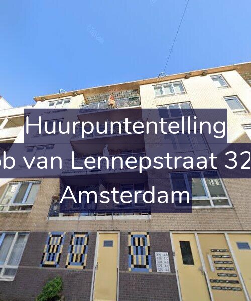 Foto gevel Huurpuntentelling voor Jacob van Lennepstraat 322-C, Amsterdam
