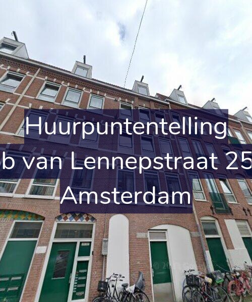 Foto gevel Huurpuntentelling voor Jacob van Lennepstraat 259-A, Amsterdam