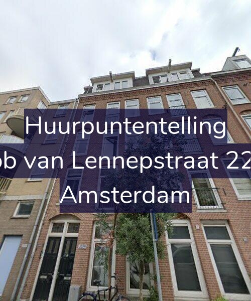 Foto gevel Huurpuntentelling voor Jacob van Lennepstraat 229-4, Amsterdam