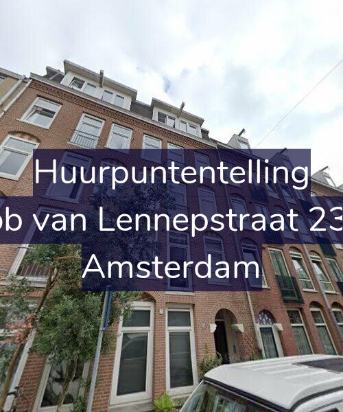 Foto gevel Huurpuntentelling voor Jacob van Lennepstraat 231-4, Amsterdam
