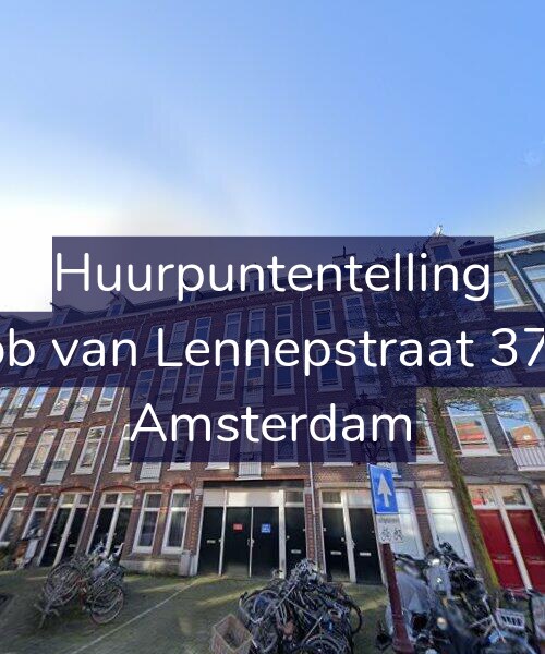 Foto gevel Huurpuntentelling voor Jacob van Lennepstraat 373-2, Amsterdam