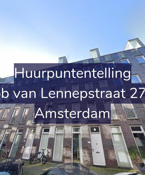 Foto gevel Huurpuntentelling voor Jacob van Lennepstraat 277-B, Amsterdam