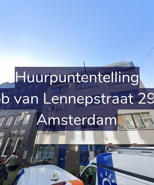 Foto gevel Huurpuntentelling voor Jacob van Lennepstraat 299-B, Amsterdam