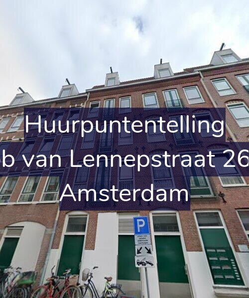Foto gevel Huurpuntentelling voor Jacob van Lennepstraat 261-D, Amsterdam