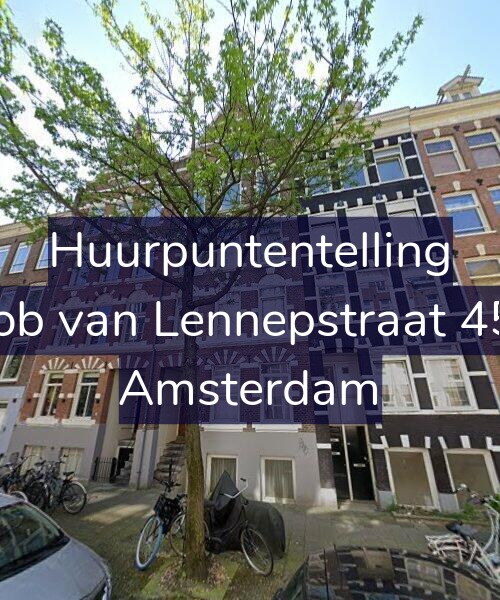 Foto gevel Huurpuntentelling voor Jacob van Lennepstraat 45-H, Amsterdam