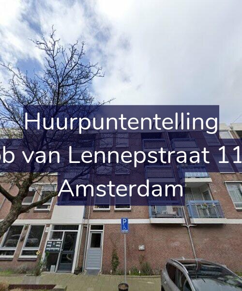 Foto gevel Huurpuntentelling voor Jacob van Lennepstraat 114-B, Amsterdam