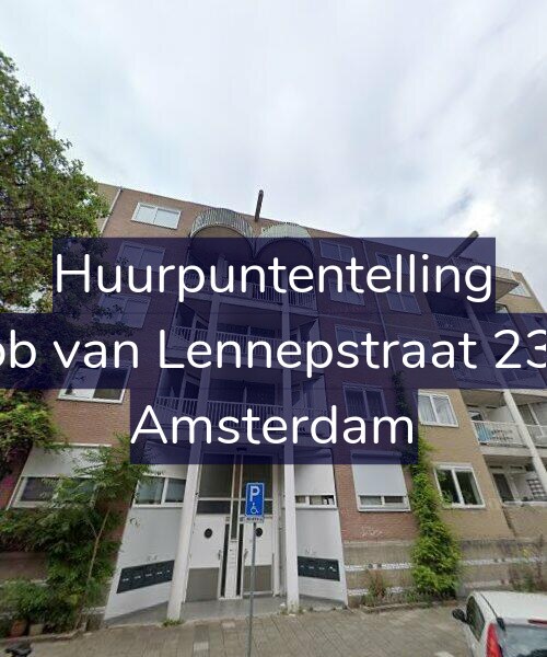 Foto gevel Huurpuntentelling voor Jacob van Lennepstraat 230-E, Amsterdam