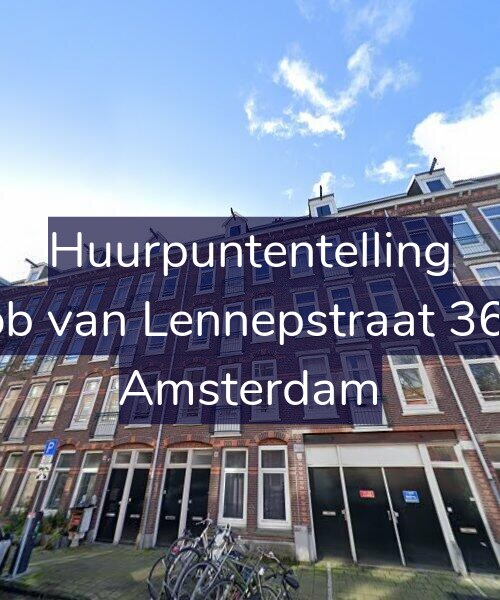 Foto gevel Huurpuntentelling voor Jacob van Lennepstraat 369-1, Amsterdam
