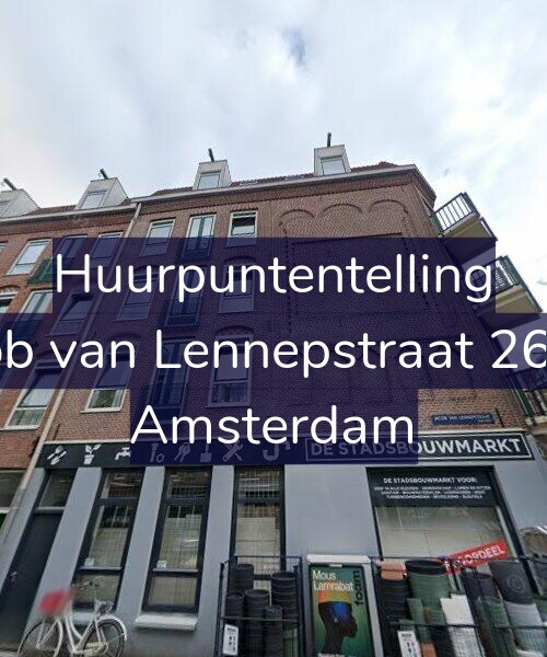 Foto gevel Huurpuntentelling voor Jacob van Lennepstraat 263-C, Amsterdam