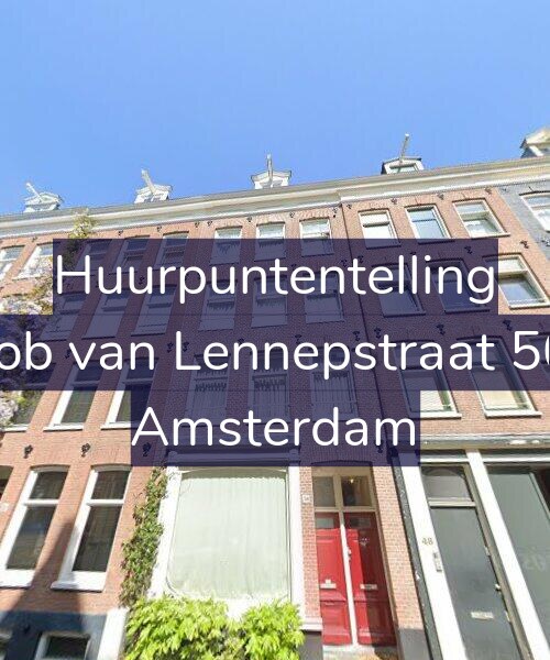 Foto gevel Huurpuntentelling voor Jacob van Lennepstraat 50-4, Amsterdam