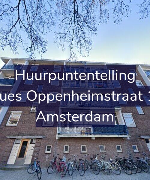 Foto gevel Huurpuntentelling voor Jacques Oppenheimstraat 18-1, Amsterdam