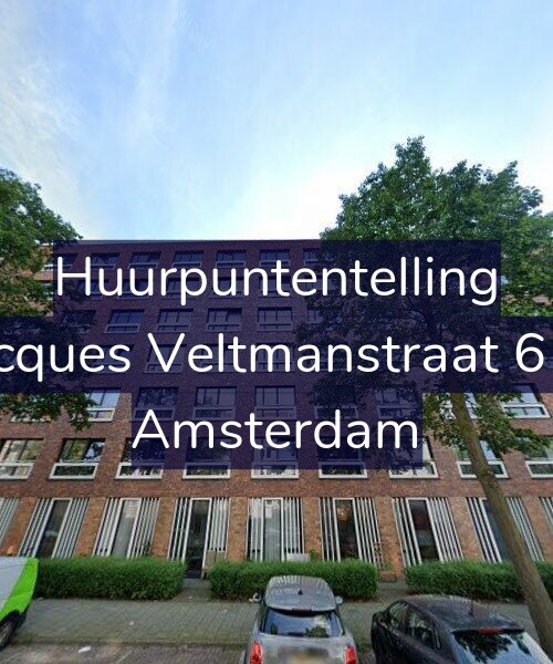 Foto gevel Huurpuntentelling voor Jacques Veltmanstraat 619, Amsterdam