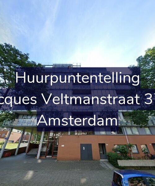 Foto gevel Huurpuntentelling voor Jacques Veltmanstraat 375, Amsterdam