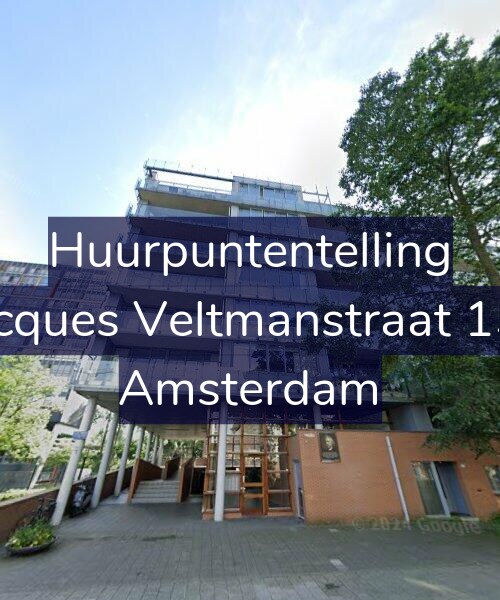 Foto gevel Huurpuntentelling voor Jacques Veltmanstraat 159, Amsterdam