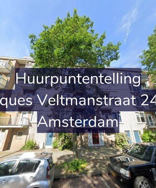 Foto gevel Huurpuntentelling voor Jacques Veltmanstraat 24-H, Amsterdam