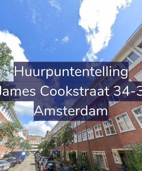 Foto gevel Huurpuntentelling voor James Cookstraat 34-3, Amsterdam