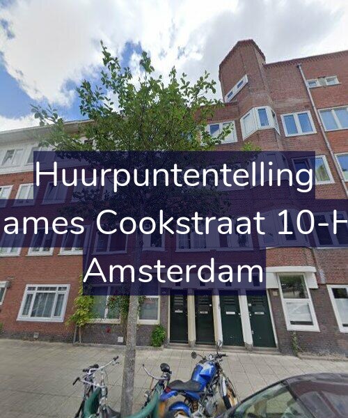 Foto gevel Huurpuntentelling voor James Cookstraat 10-H, Amsterdam
