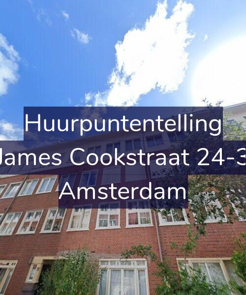 Foto gevel Huurpuntentelling voor James Cookstraat 24-3, Amsterdam