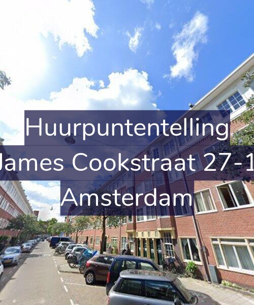 Foto gevel Huurpuntentelling voor James Cookstraat 27-1, Amsterdam