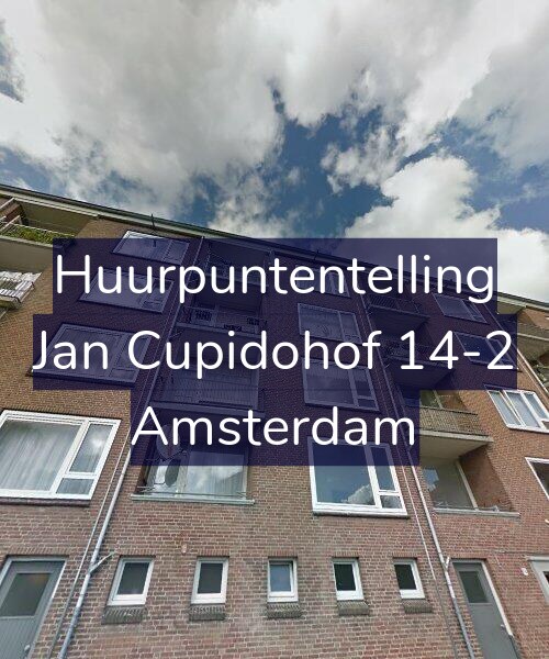 Foto gevel Huurpuntentelling voor Jan Cupidohof 14-2, Amsterdam