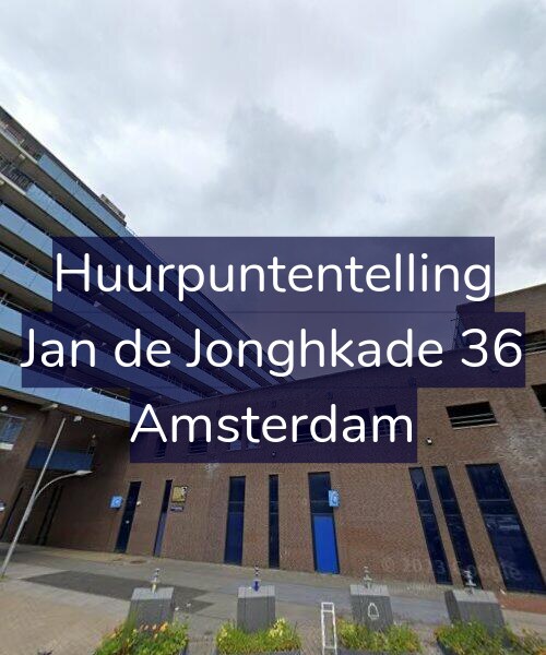 Foto gevel Huurpuntentelling voor Jan de Jonghkade 36, Amsterdam