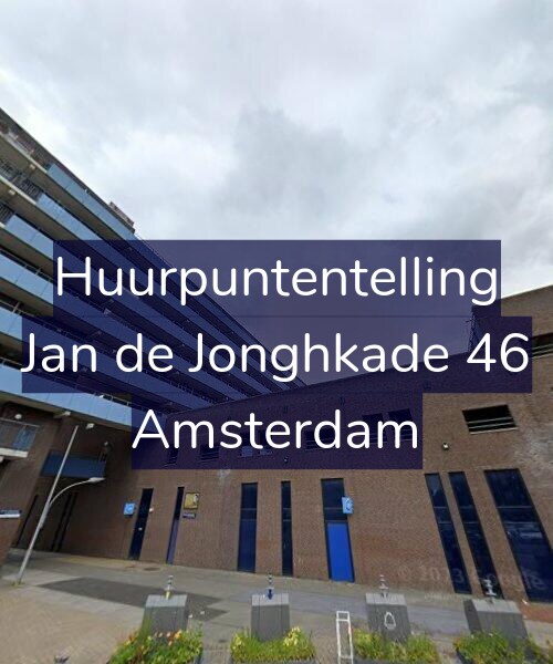 Foto gevel Huurpuntentelling voor Jan de Jonghkade 46, Amsterdam