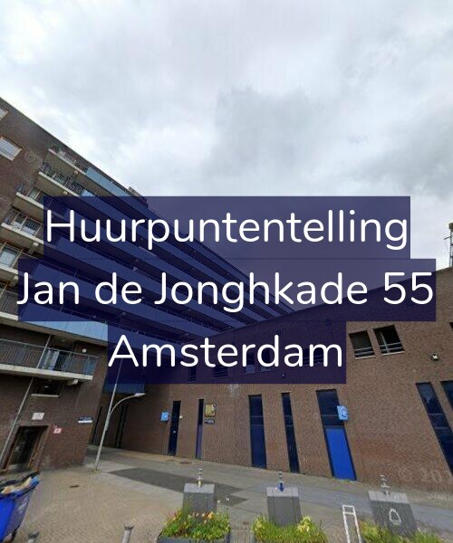Foto gevel Huurpuntentelling voor Jan de Jonghkade 55, Amsterdam