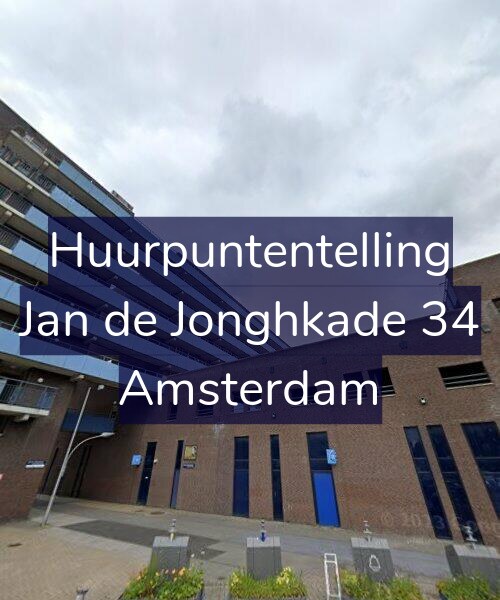 Foto gevel Huurpuntentelling voor Jan de Jonghkade 34, Amsterdam