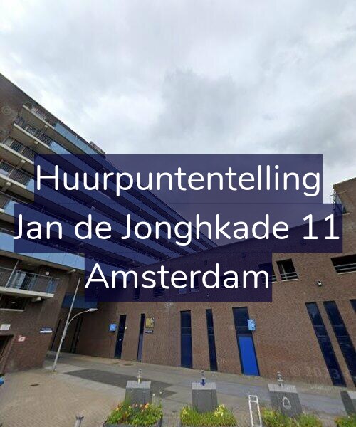 Foto gevel Huurpuntentelling voor Jan de Jonghkade 11, Amsterdam