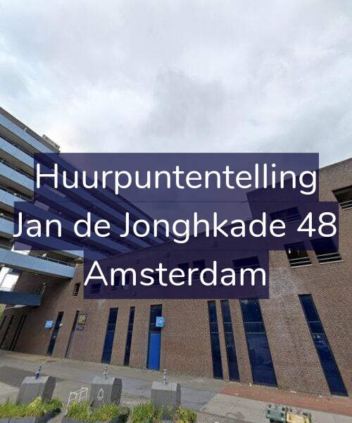 Foto gevel Huurpuntentelling voor Jan de Jonghkade 48, Amsterdam