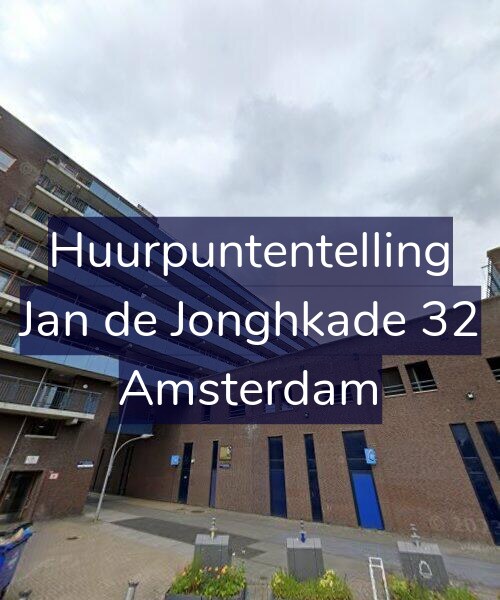 Foto gevel Huurpuntentelling voor Jan de Jonghkade 32, Amsterdam