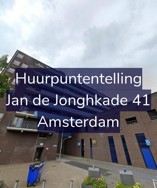 Foto gevel Huurpuntentelling voor Jan de Jonghkade 41, Amsterdam