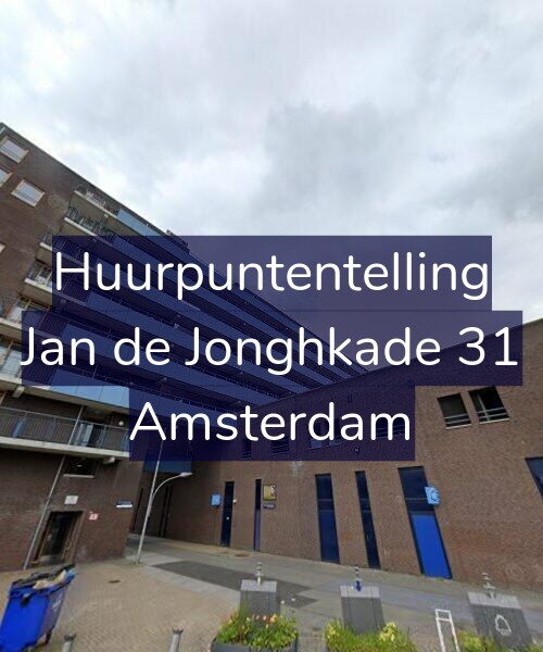 Foto gevel Huurpuntentelling voor Jan de Jonghkade 31, Amsterdam