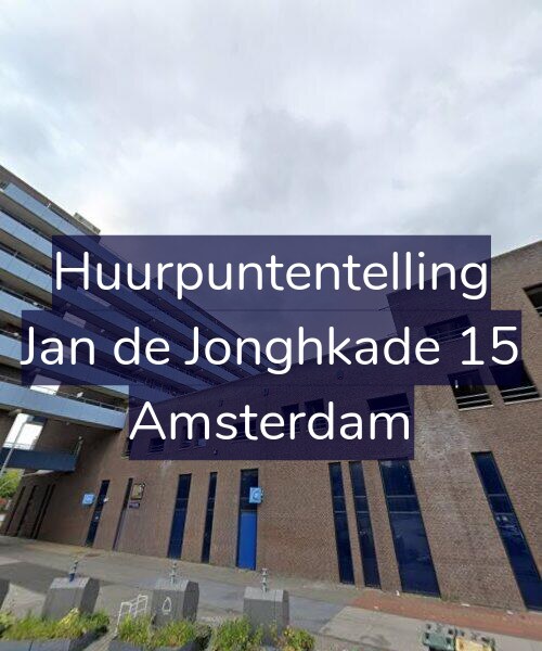 Foto gevel Huurpuntentelling voor Jan de Jonghkade 15, Amsterdam