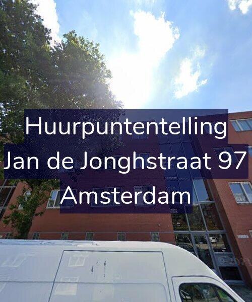Foto gevel Huurpuntentelling voor Jan de Jonghstraat 97, Amsterdam