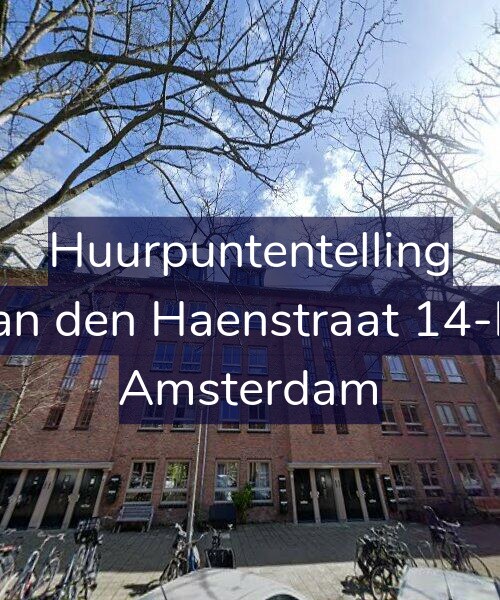 Foto gevel Huurpuntentelling voor Jan den Haenstraat 14-D, Amsterdam