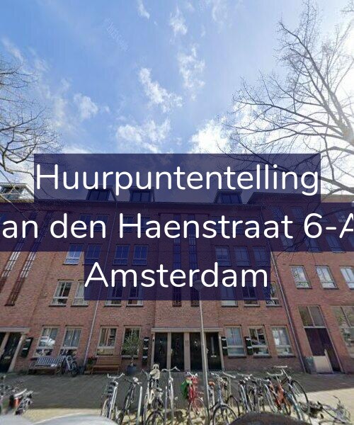 Foto gevel Huurpuntentelling voor Jan den Haenstraat 6-A, Amsterdam