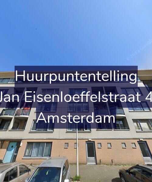 Foto gevel Huurpuntentelling voor Jan Eisenloeffelstraat 4, Amsterdam