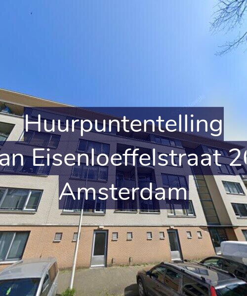 Foto gevel Huurpuntentelling voor Jan Eisenloeffelstraat 26, Amsterdam