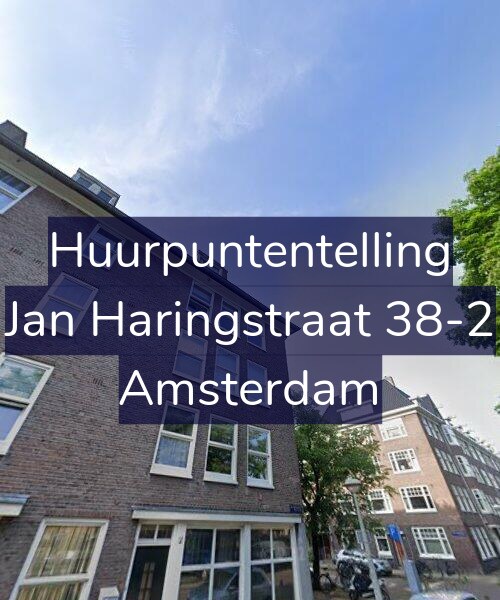 Foto gevel Huurpuntentelling voor Jan Haringstraat 38-2, Amsterdam