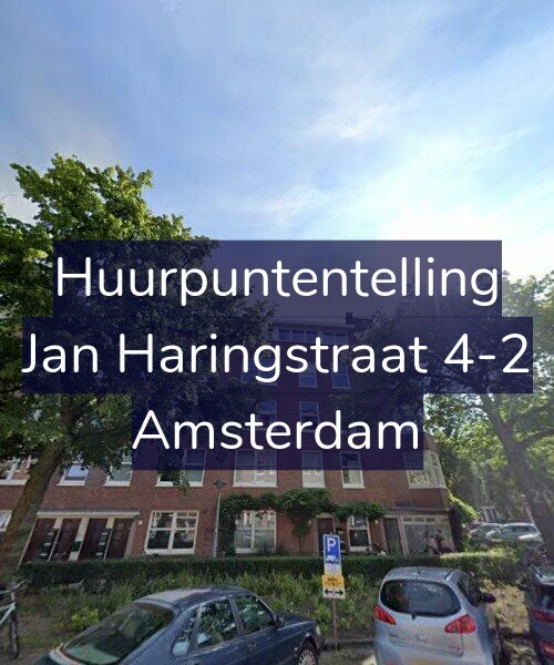 Foto gevel Huurpuntentelling voor Jan Haringstraat 4-2, Amsterdam