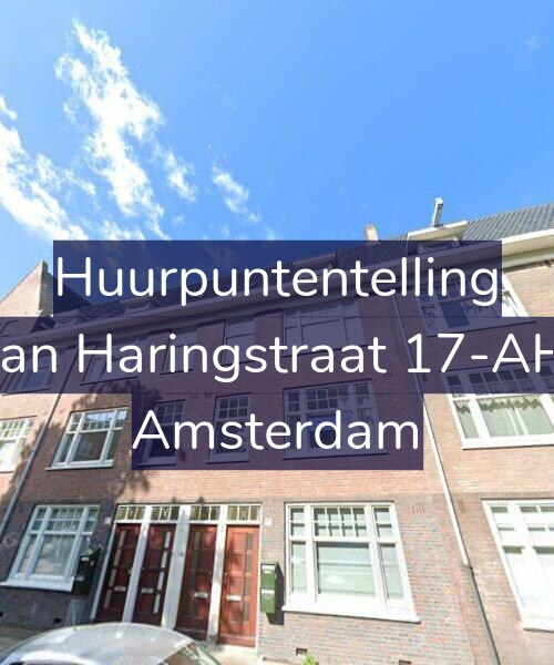 Foto gevel Huurpuntentelling voor Jan Haringstraat 17-AH, Amsterdam