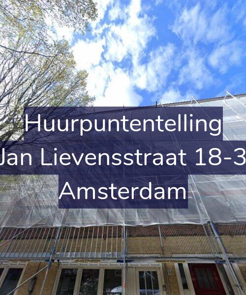 Foto gevel Huurpuntentelling voor Jan Lievensstraat 18-3, Amsterdam
